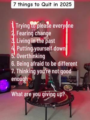 7 things to quit in 2025. What are you giving up? #richgirlera #money #moneysound #manifestationsound #2025 #motivation