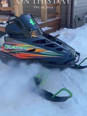 #onthisday #arcticcat #arcticcatsnow #arcticcatsnowmobiles #arcticcatthundercat #thundercat #snowmobiles #snowmobileracing #snowmobiledragracing #lakesled #sled #racesled #snowmobiling #stgermain #wisconsin #sledsyndicate #greasytriple #oldscoolsleds @arctic cat snowmobiles 