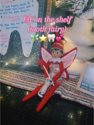 My babygirl lost a tooth last night! ⭐️🦷🧚💕#firsttooth #elfontheshelf #toothfairy #fyp 