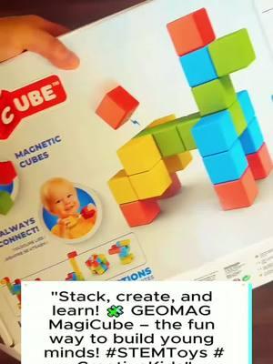 GEOMAG Swiss-Made MagiCube 24-Piece Magnetic Stacking Cubes Building Set, Large Blocks for Toddlers & Kids Ages 1-5, STEM Educational Toy, Creativity, Coordination, Early Learning Fun #GEOMAG #STEMToys #MagneticBlocks #EarlyLearningFun #EducationalToys #MagiCube #BuildingToys #CreativeKids #STEMEducation #ToddlerToys #KidsToys #MagneticBuilding #STEMToysForKids #LearningThroughPlay #ToysForToddlers #KidsSTEM #EducationalFun #STEMActivities #MagneticCubes #BuildingBlocksForKids #KidsLearning #FunWithSTEM #CognitiveDevelopment #CreativePlay #EarlyLearningToys #ToddlerEducation #ToyForToddlers #GiftForKids #PlayAndLearn #BuildingFun #ImaginationUnleashed #KidsEducation #HolidayToys #ChristmasToys #KidsCreativity #LearningIsFun #STEMToysForToddlers