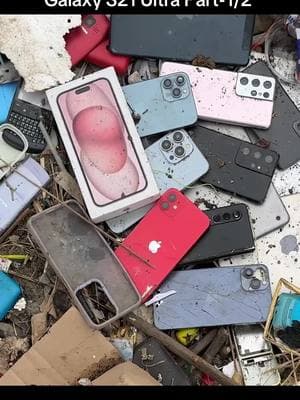 🥰Great! i Found Dummy iPhone 15PM, GALAXY S21​ Ultra & Many More.!  Restoration Cracked Phone, Part-1/2   #restoration #galaxys21ultra #jaiphone #brokenphone #galaxyfold3 #galaxys22ultra #iohone #smartphone #reels #reels__tiktok #shorts #restorationvideos 