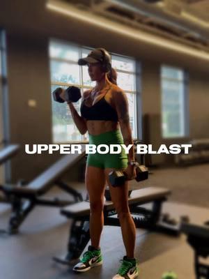 💪 UPPER BODY BLAST💪 5 killer dumbbell movements for a strong upper body! Choose the correct weight for YOU, and challenge yourself with those last two exercises. 🔥 💥 Complete 3 rounds of this workout and finish it off with 15-20 minutes of cardio + a core burnout for maximum results! 💥 Ready to work out with me daily? Check out the link in my bio and join my fitness community today! #upperbodyworkout #DumbbellStrength #StrengthTraining #FitnessChallenge #FitWithKassidy #CardioAndStrength #workoutmotivation #BuildYourBody #StrongNotSkinny #FitnessGoals #healthandwellness #WorkoutFromHome