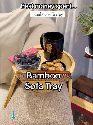 Best money soent and makes a great christmas gift! #bambootray #sofatray #sofatraytable #sofatraywithphoneholder 