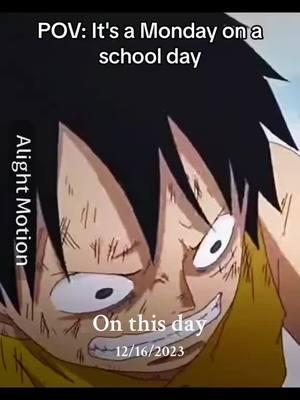 Mondays be the wordt days 🥲#RBU #tjthegod45 #Anime #onepiece #fyp #luffy #dragonball #dragonballz #gohanssj2edit  @Kaiji #onthisday 