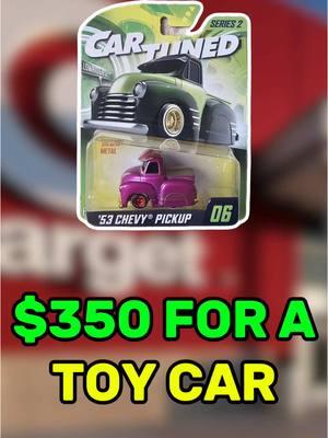 This toy car has people paying $350 for it on eBay…. 🏃 It’s called the Car Tuned Lowriders - 1953 Chevy Pickup 06 (Series 2 CHASE) which retails for $4.99 and is reselling for over $350 on eBay. It’s one of the most sought after toys right now and will be netting you over $300 in profit. 🤝 You can find them right now at Target locations so buy them up! 🚀 Hit the link in bio to learn more about our community which focuses on reselling Sneakers, Tickets, Crypto, Collectibles, Amazon FBA, Price Errors & Deals, Sports Cards, Stock Trading, Sports Betting and More! ✅ #cookgroup #pureprofitsgroup #ebay #ebayseller #ebayreseller #ebaycommunity #resellercommunity #resellingcommunity #resellers #sidehustle #retailarbitrage #amazonfba #ecommerce #taylorswift #swift #erastour #ticketmaster #ticketreselling #retailarbitrage #ecommerce #mercari #mercariseller #mercarireseller #targetfind #targetstyle #cartuned #hotwheelscollector #hotwheelscollectors 