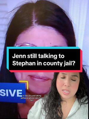 I know shes still talking to him or she did up until a certain point. What do yall think?? #jennifersoto #jennsoto #madelinesoto #stephansterns #truecrime #immunity #jail #jailtok #securus