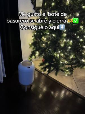 Bote para basura con sensor 🫶 #basura #sensor #motionsensor #trashsensor #fyp #fypシ #viral #viraltiktok #shopping #TikTokShop #paratii #hasmeviral 