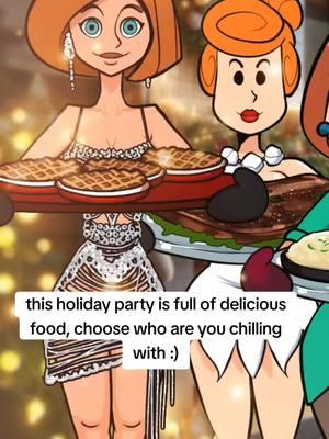 choose and enjoy!  #christmasanimation #holidayvibes #helenparr #loisgriffin #dextersmom #mrsjetson #wilmaflintstone #holidayhumor #animationart #curvyanimation #funnyreels #animationoftheday #cartoonparody #christmasfun #holidayanimation #cartooncharacters #christmas2024 #creativeanimation #animatedholiday #smoothanimation #curvycartoons #holidayentertainment #cartooncrossover #funnyanimation #artreels #animationinspiration #christmaslaughs #cartoonfanart #festiveanimation #christmasreels #christmasvibes2024 