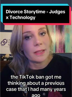 Divorce Storytime - Judges x Technology #tiktokban #familylaw #amicabledivorcenetwork #divorce #divorcetok #divorceinformation #legaltiktok #amicabledivorcenetworkpodcast #legaltiktok #texting #textmessage #divorcetiktok #tiktokover40 #roadto10k #amicabledivorce #contempt #contemptofcourt