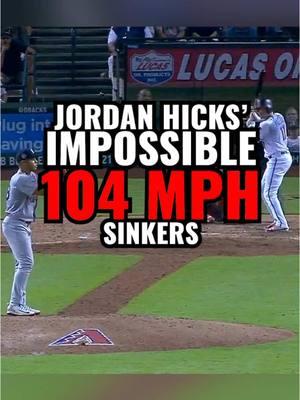 Jordan Hicks, Impossible 104mph Sinkers. 🔥😲#pitching #pitchingninja #MLB 