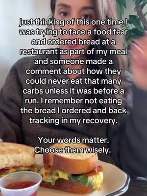 Your words matter #recovery #toxicfoods #seedoils #fearfoods #wellness 