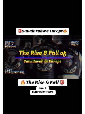 🔥 The Rise & Fall of Satudarah MC in Europe 🔥 Part 1!  In this video, we dive into the captivating and turbulent history of Satudarah MC, one of Europe’s most notorious outlaw motorcycle clubs. From their meteoric rise fueled by brotherhood and rebellion to their shocking downfall plagued by internal conflicts and relentless law enforcement crackdowns, this is the untold story behind the headlines. 🚨 Discover 	•	The Origins of Satudarah MC 🌍 	•	Key Events that shaped their legacy 🔑 	•	The Ultimate Fate of a once-powerful club 📉 This is “The Rise & Fall of Satudarah MC in Europe.” 🏍️ #SatudarahMC #OutlawMotorcycleClub #BikerBrotherhood #BikerHistory #OutlawCulture #MotorcycleClubs #MCWorld #BikerLegends #OutlawTradition #MotorcycleLife #BikerNation #BrotherhoodAndRebellion #OutlawStories #RiseAndFall #BikerLifestyle #EuropeanMC #MotorcycleBrotherhood #ThrottleLife #TwoWheelsOneLove #MCRespect #BikerCommunity #MotorcycleHistory #RoadWarriors #BikerUnity #LoyaltyHonorRespect #BikerStories #MotorcycleAddicts #OutlawLegacy #BikerBond #ClubLife #OutlawLife #MotorcycleLegends #SatudarahHistory #MCTradition #BikerWorld #MotorcycleBrotherhood2024 #BikerNationEurope #MotorcycleCulture #BikerDocumentary #OutlawMotorcycleClubs2024 #SatudarahRiseAndFall #FullStory #tiktokexclusive #MCRespect #CapCut 