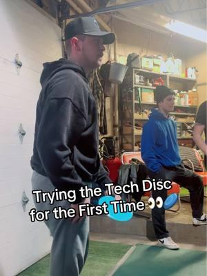 Trying out the Tech Disc at Accretion Discs was super cool. I appreciate the owner, Mike, for letting us test it out in the back! The Tech Disc was super cool and gave great feedback‼️🥏 #fyp #discgolf #bigtime #discgolfbros #innova #dynamic #fupシ #discraft #trending #letsgo #2024 #techdisc 