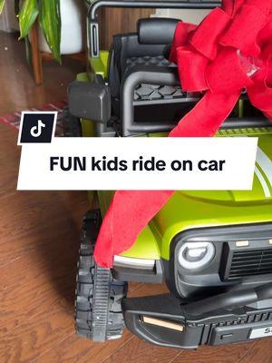 This thing is FUN!!!!! Comes in other colors too and we were impressed with the qualtiy and features!  #kidstoys #kidstoy #christmaskidsgifts #toys2024 #giftsforkids #kidsrideoncars #powercars #rideoncar #hotchristmastoys #christmasgiftideas #FallDealsForYou #TikTokShopBlackFriday #TikTokShopCyberMonday #TikTokShopHolidayHaul #blacktridaydeals #cybermonday #blackfriday #tiktokshopaffiliate #tiktokmademebuyit #christmastoy #tiktokshopaffiliate #cybermondaydeals #treasurefinds kids ride on car