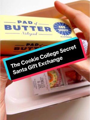 Its the annual Secret Santa gift exhange for folks in The Cookie College! Heres mine! 🥹 #sugarcookiemarketing #sugarcookiesoftiktok #sugarcookies #cookiedecorating #cookietok 