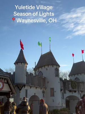 Wow!!! Renaissance Park – home of the Ohio Renaissance Festival – in Warren County Ohio beckons you to take in the holiday lights, Festive shows, and delicious hot food & drinks while you wander through our Yuletide Market full of unique gifts. #yuletide #yule #thechrysalises #festival #ohio #ohiofinds #ohiotravel 