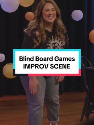 Blind Board Games | IMPROV SCENE #improv #improvcomedy #blind #boardgames #improvbroadway 