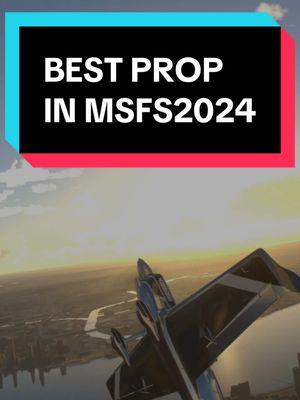 The most fun prop plane to fly in MSFS2024 #msfs2024 #fypシ゚viral #drone #newyork #msfs2020 #creatorsearchinsights #simulator #fyp #microsoft 