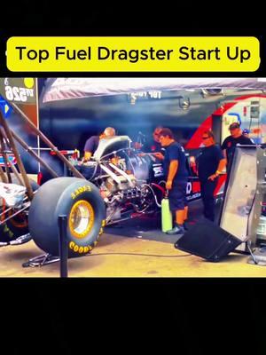 Top Fuel Dragster Start Up #fuel #dragster #dragracing #horsepower #fy 