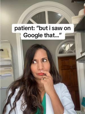 sorry to break it to you but Google makes mistakes 😜 Doing your own resesearch is empowering and is so important  when you are trying to take control of your own health, but alwsys consult your Doctor before making any decisions!!🤍🤍 #holistichealth #drtaz #atlanta #newyork #doctorsoftiktok #doctorhumor #health #fyp 