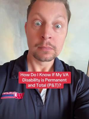 How Do I Know If My VA Disability is Permanent and Total (P&T)? There are two primary ways to determine if your VA disability rating is 100% permanent and total. #vaclaims #vadisability #vabenefits #varating #vaclaimhelp #vadisabilitybenefits #vaclaimtips #veterans #disabledveteran #vaclaimsinsider 