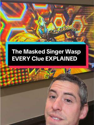 EVERY clue explained for @The Masked Singer Wasp! But WARNING ⚠️ SPOILERS AHEAD!!! And only about 5 seconds in lol. @Reality Club FOX @FOXTV @Talent Recap @Mario #greenscreen #maskedsinger #themaskedsinger #maskedsingerfox #wasp #celebrity #celebrities #singer #mario #realitytv #tv #spoiler #spoilers #spoileralert #talentrecap #fyp #foryoupage 