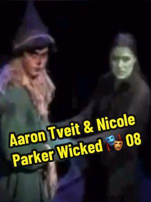 Replying to @UnionBoi “Im not lying. It’s looking at things another way.” 🧙💚🥹 Aaron Tveit (Fiyero) and Nicole Parker (Elphaba)~Wicked 2008 *Please see my Wicked playlist for all clips of Fiy-Aaron (sorry I do not have a full 🥾 Just Aaron clips)  #aarontveit #nicoleparker #fiyero #elphaba #wickedmusical #wicked #bway #tonyawardwinner #fyp 