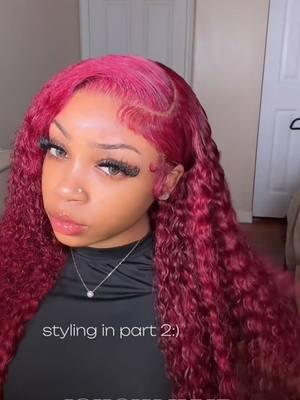 This hair is too full!!💯🔥 Dry or wet?😍 🔗same wig link in my bio ISHOW 99j Burgundy Color Deep Wave Human Hair 13x6 Lace Front Wigs🎉 #ishowhair #Christma #christmasgifts #gluelesswigs #transition #99jwig #beautifulhair #deepwavewigs #curlyhair #cuthair #deepwavehair #amazing #trending #cute #humanhair #wiginstall #naturalhair #blackgirlmagic #hairstyle #wigs #hairstylist #slayqueen #hairvendor #fyp #hairstyles 