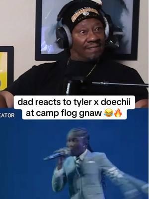 Dad reacts to Tyler the Creator and Doechii perming “Balloon” at Camp Flog Gnaw music festival 🔥🔥 #bridgingthegap #dadsoftiktok #dadreacts #tylerthecreator #doechii #balloon 