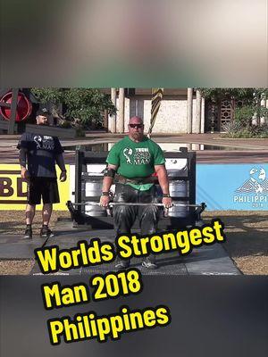 @World’s Strongest Man in the Philippines! Barrel deadlift for 6 reps—pushing limits and competing with the best on the world’s biggest stage. This is what Strongman is all about! 💪🌏 #WorldsStrongestMan #NickBest #Strongman #BarrelDeadlift #Strength #PhilippinesWSM #NeverGiveUp #TrainLikeAPro 