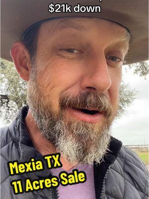 11 Acres for sale in Mexia Texas tor only $21k down with easy approval process #mexia #land #roostervance #homestead #homesteading #landfinancing #texasland 