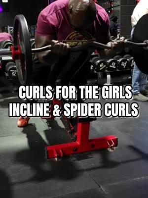 INCLINE AND SPIDER CURLS ARE MY GOTO ON ARM TRAINING DAY #MTownMonsta  TRAIN WITH ME DOWNLOAD MY TRAINING APP MONSTA MUSCLE & STRENGTH  www.MTownMonsta.Com LINK IN BIO . #spidercurls #inclinecurls #curls #bicepcurls #armday #armtraining #biceps #arms 