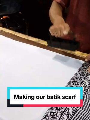 Creating a batik scarf is a journey of precision and tradition. Each pattern is hand-stamped with hot wax using multiple copper stamps, layer by layer, to bring intricate designs to life. This isn’t just craftsmanship—it’s a story of heritage, patience, and love. ✨ Explore the art of batik and shop our handmade scarves at kasihcoop.com. 🧡 #KasihCoop #BatikScarf #HandmadeWithLove #ArtisanCrafted #SlowFashion