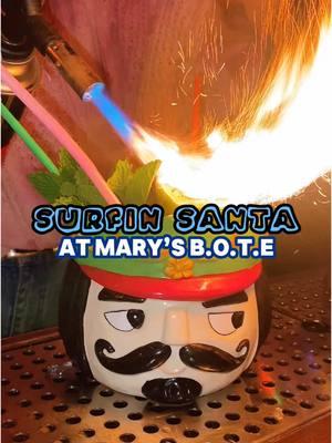 Mele Kalikimaka!🎅🍹 Have you checked out Surfin Santa at Mary’s B.O.T.E.? This 1st annual holiday pop-up is bringing tiki vibes with a festive twist all month long. 🌴✨  Choose from 8 specialty cocktails, including: 🎄 The Mother Ginger—perfect for sharing with your crew. 🍪 The Milk & Cookies, served in an adorable Gingerbread Man. 🎅 The Mele Kalikimaka, sipped straight from a tropical Santa. Decked out in dazzling holiday decor, it’s the ultimate spot for spreading cheers (and cheers-ing!) this season. 🥂 🎁  📍 Mary’s B.O.T.E. 588 Cooper St. #HolidayPopUp #SurfinSanta #MemphisEvents #DrinkLocal #TikiChristmasVibes #ilovememphis #memphis #tennessee #mustbememphis #explorememphis #tikibar 