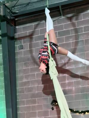 Some of my Christmas showcase performace. It was so fun!   #aerialist #aerialhammock #aeriallyra #jadexfusionfitness #aerialdance #aerialarts #minihoop #slyra 