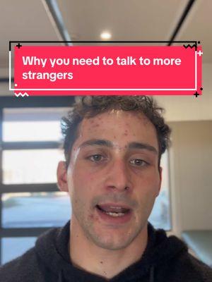 You need to talk to more strangers & this is why.  #sales #social #interact #perpsective #understanding #gym #knowledge #truths #knowledgeispower #lawsofattraction #pyschology #dominiclisti 