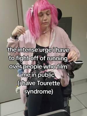 It happens way more than you'd think.... I must hold back the urge #tourettes #tourettesyndrome #lifeatilevel #quantumrehab #disabilitytiktok #awareness 