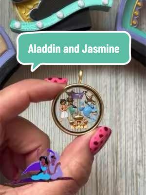 Let’s build an Aladdin locket with charms from Origami Owl’s Disney Princess collection! They match my Disney ears from @OriginearsDesigns perfectly! #buildalocketwithme #awholenewworld #aladdinandjasmine #jaladdin #magiccarpetride #disneyclassic #disneyandorigamiowl 