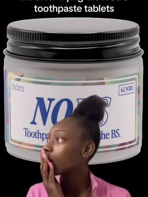 Nobs toothpaste is actually a brand that offers toothpaste tablets, which are a more environmentally friendly alternative to traditional toothpaste They come in various flavors like Gracefully Grape, Appalachian Apple, Citrus Crush, and Vanilla Velour. Nobs toothpaste is a game changer #nobstoothpaste #caesarsdrips101 #memecuts  #nobstoothpastetablets #nobs 