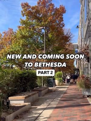 NEW AND COMING TO BETHESDA PART 2 ⬇️👀 Between the time I took this footage and sat down to edit, there were some places that already opened!! So, what did i miss?! Let me know because there might be a part 3!👀 @babycatbrewery  @baruchbethesdacafe now open! @oohlalabakerymd  @wonderlandbookstagram now open! @bethscafebar now open! Fairmont Grill @piscogastrobar  @sistersandwiches  @monamigabibistro (reopening after a remodel!) @thefoodmarket  @evereveofficial  @rails  @btsbethesda now open! #bethesda #bethesdamd #newopening #visitmoco #yelpmdburbs #maryland #DMVfoodie #dmv #montgomerycountymd