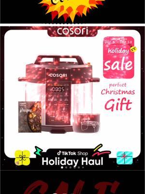 SALE‼️‼️RECONMENDADA Multi Cooker, Ricecooker Meal, Sauté, Sous Vide, Sterilizer,1100W, Stainless Steel, Aluminium Inner Pot, Easy Clean Design, #holidayhaul #chrismasgifts #christmasgiftideas #cosoripressurecooker #fyp #parati #viral@COSORI Kitchen  #TikTokShop