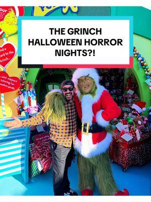 The Grinch House for Halloween Horror Night?! #thegrinch #grinch #hhn #horrornight @Universal Studios Hollywood @Halloween Horror Nights #universalstudios #meetandgreet #grinchtiktok #grinchmas2024 