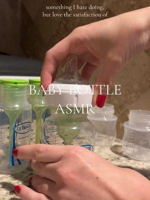 I don’t know why its just so satisfying to me!! the soundssss 🥰  enjoy lol #firsttimemom #newborn #newmom #asmr #asmrsounds #bottlewashing #drbrowns #philipsavent #cleaning #CleanTok #cleanwithme 