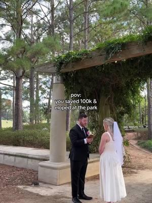 love has no budget ⛲️💍✨ #texaselopementphotographer #texasweddingphotographer #elopement 