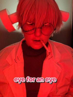 an eye for an eye indeed #soul #eater #doctorfrankenstein #steinsouleatercosplay #steinsouleater #stein #cosplay #franknstein #frankenstein #souleatercosplay #cosplayer #souleater #hayloft 