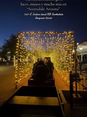 #railroad#christmaslights #lugaresnavideños#scottsdalearizona #familytime #navidad2024