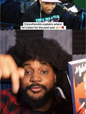 CoryxKenshin explains where he’s been for the past year 😳🇯🇵📕 (REACTION) #cloutynaz #coryxkenshin #manga #reaction #japan 