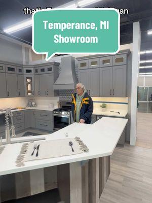 Local to Temperance, Michigan? Come stop by and see us for all things cabinetry! 🥰 #michigan #lilyanncabinets #cabinetshowroom #graycabinets #shakercabinets #glasscabinets #newkitchenideas 