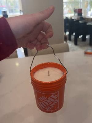 A HOME DEPOT BUCKET CANDLE?!?! I never purchased something so fast for my mans christmas present #tiktokmademebuyit #homedepotdecor #homedepot #mangift #boyfriendgift #candletok #homedepotdad #dadgift #grandpagift #christmasgifts #spotlightfinds #fyp #tiktokshopholidayhaul 