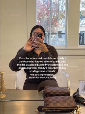 Especially if your partner makes a very high salary- getting Real Estate Professional status with the IRS is key for paying less taxes and keeping your money to acquire more investments. My type of real estate investment is mostly passive because property appreciation takes many years. My rental property investing portfolio grows in value slowly over time and I dont have to do anything except rent them out! Which is very easy for me bc I have a real estate license. Its helpful as a full time rental property investor but not required #womeninrealestate #womeninrealestateinvesting #womenwhoinvest #wealthjourney #realestateinvesting #rentalpropertyinvestor #wealthcreation #realestateinvestor #porschegirl #passiveincomelifestyles 